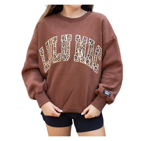Lulu Mac Leopard Sweatshirt