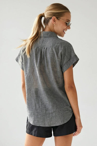 Avery Shore Popover Charcoal