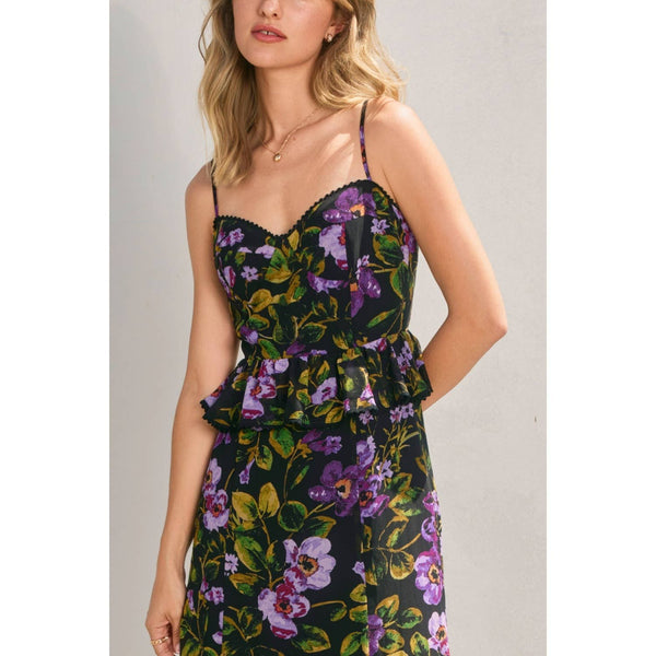 Midnight Violet Dress