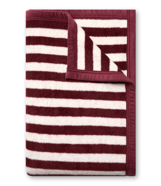 ChappyWrap - Sideline Stripe Maroon Midi Blanket: Midi