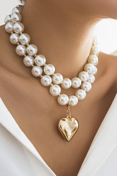 Connor Layered Pearl Necklace