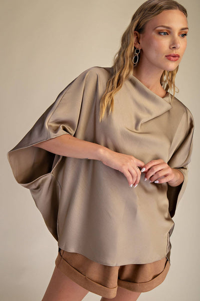 Don’t Hold Back Satin Top