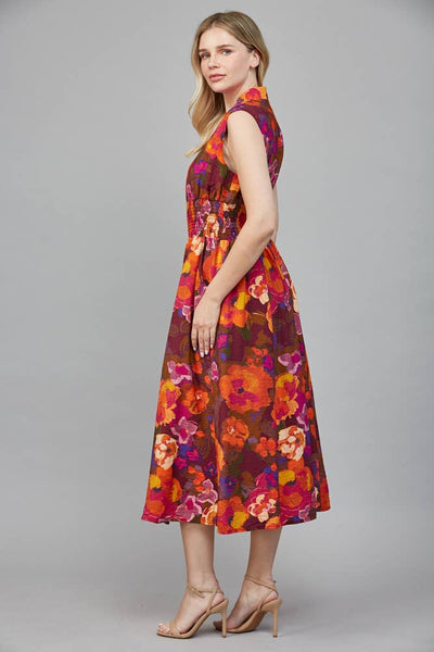 Femme Fatale Floral Dress