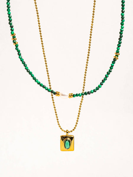 Harlynn Boho Beaded Layer Necklace