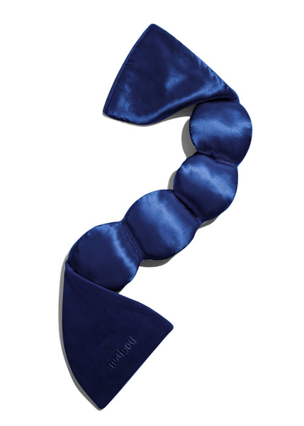 nodpod - Silk Weighted Sleep Mask- Sapphire - Eye Mask