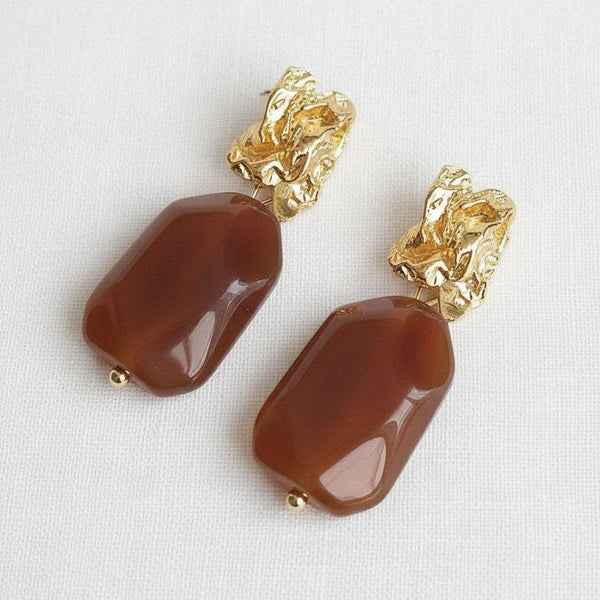 Resin Drop Earrings