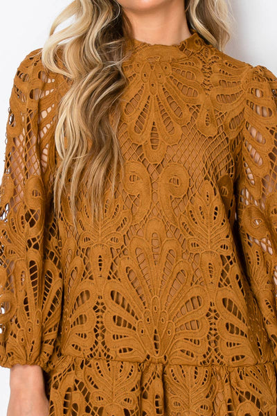 Damask Lace Dress