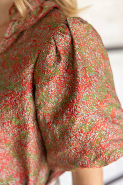 Charlotte Jacquard Top