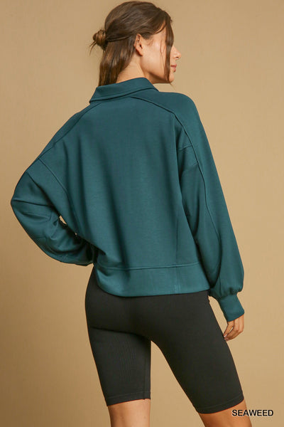 Luxe Knit Sweatshirt