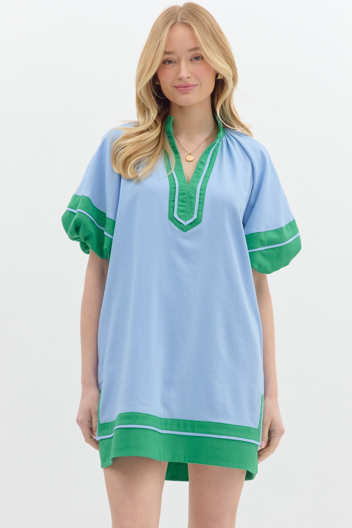 Emily Dress Blue