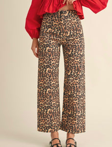 Mitzi Leopard Print Pants