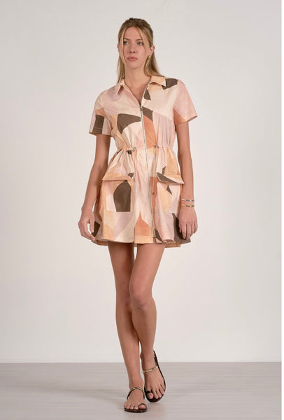 Neutral Prism Dress