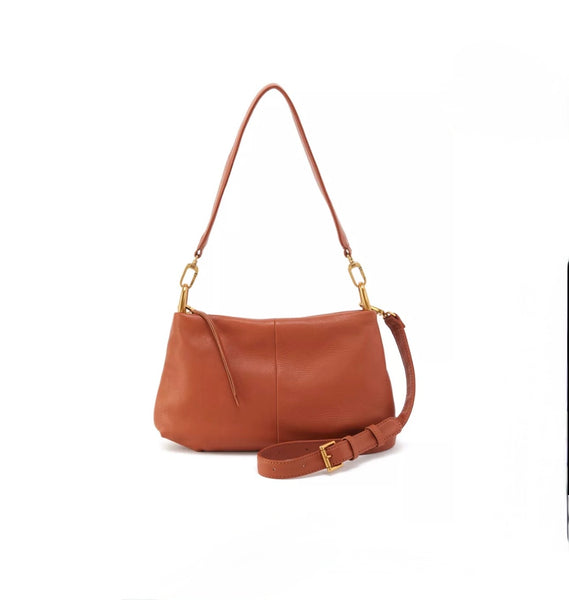 HOBO Advance Shoulder Bag in Warm Honey