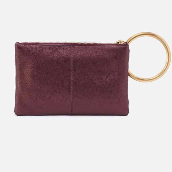 HOBO Sheila Ring Clutch in Frosted Plum