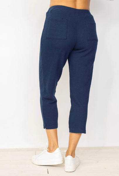 French Terry Cropped Pant