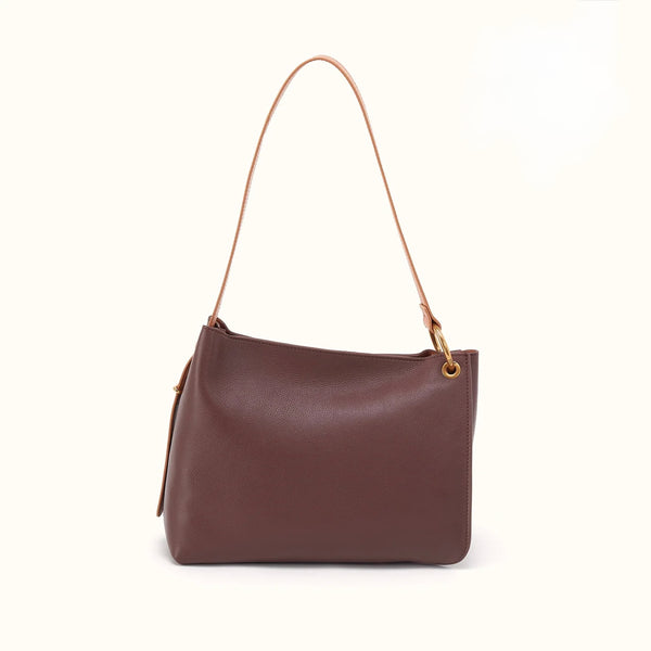 Rayna Shoulder Bag in Double-Faced Leather