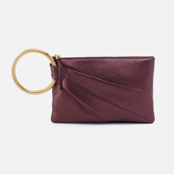 HOBO Sheila Ring Clutch in Frosted Plum