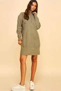 Olive Terry Dress