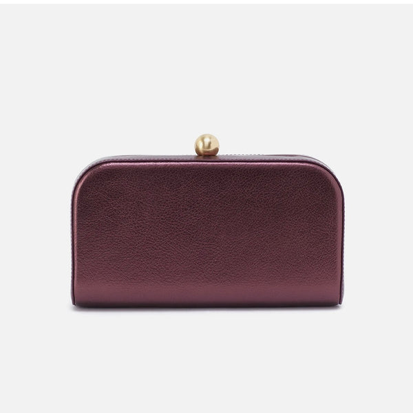 HOBO Lauren Minaudiere in Frosted Plum