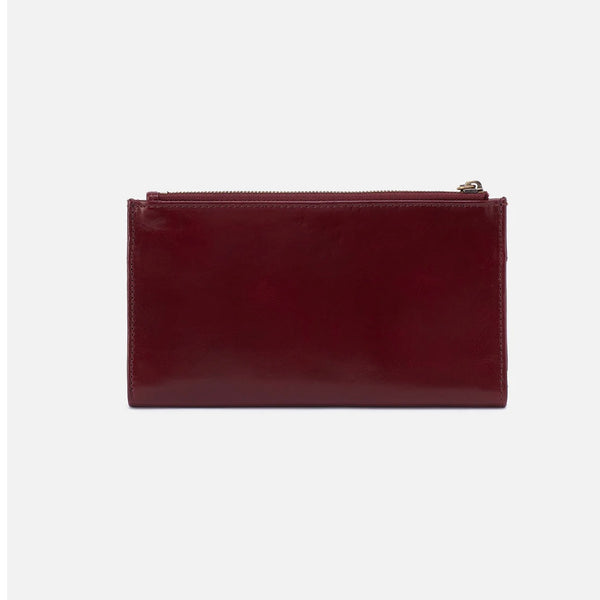 HOBO Jill Large Bifold Wallet in Winterberry