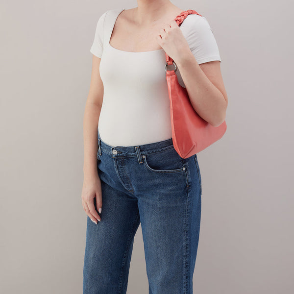 HOBO Madison Shoulder Bag in Pink Mirage