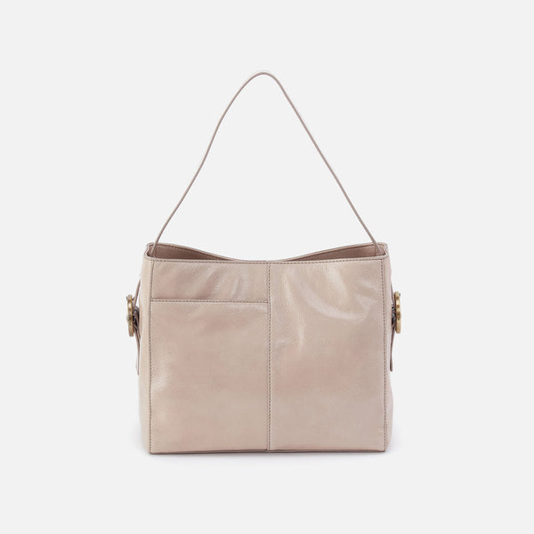 HOBO Render Shoulder Bag in Stone Gloss