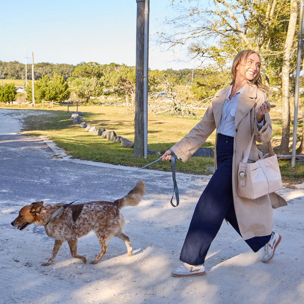 HOBO Render Shoulder Bag in Stone Gloss