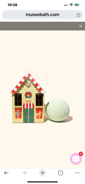Christmas Village Toy Shop Bath Bomb