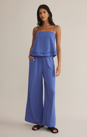 Z Supply Soleil Pant in Riviera Blue