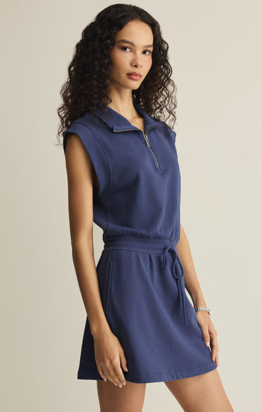 Z Supply Country Club Navy Dress