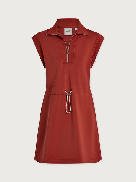 Varley Avaya Half-Zip Dress