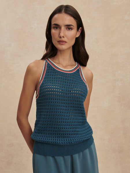 Varley Aberg Halter Knit Top