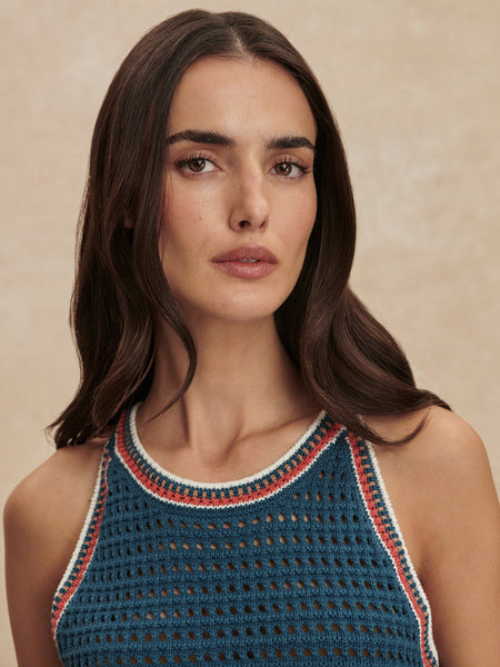 Varley Aberg Halter Knit Top