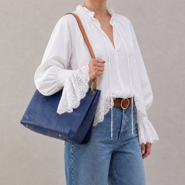 Hobo Rayna Shoulder Bag Navy Horizon