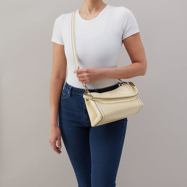 Hobo Seneca Shoulder Crossbody in Butter Yellow