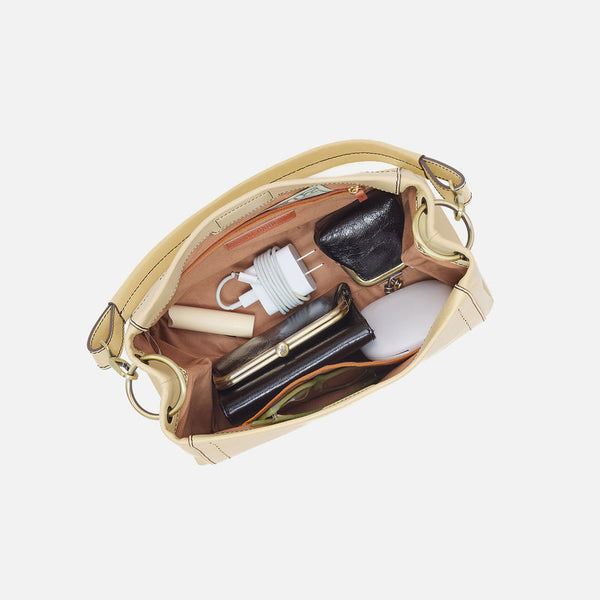 Hobo Seneca Shoulder Crossbody in Butter Yellow
