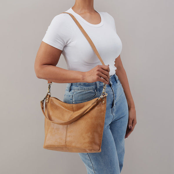 Hobo Pier Shoulder Bag in Buffed Whiskey
