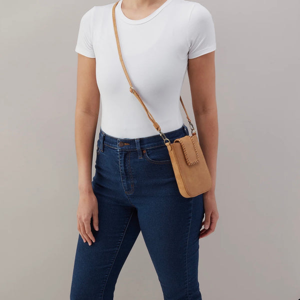 Hobo Expedition Phone Crossbody in Whiskey