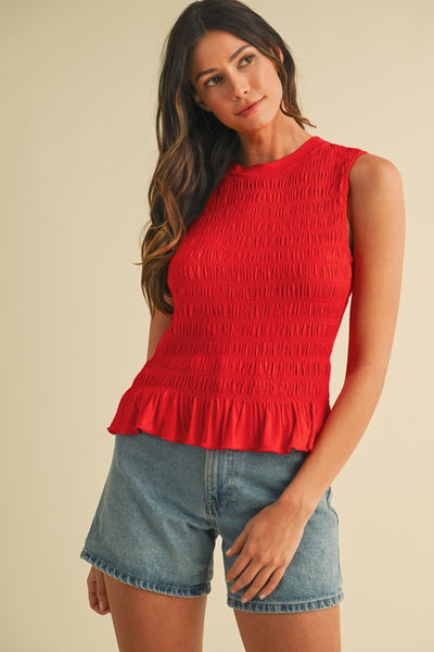 Betty Smocked Tank