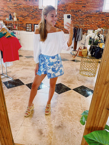 Lilian Floral Skort