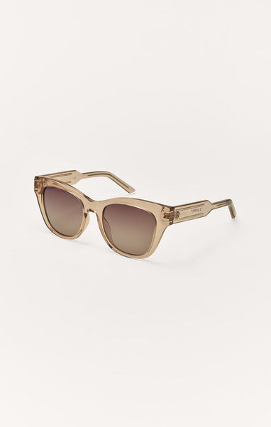 Z Supply Front Row Polarized Sunglasses Sweet Tea