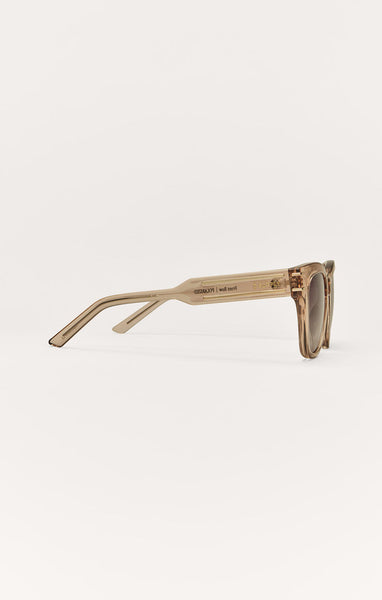 Z Supply Front Row Polarized Sunglasses Sweet Tea