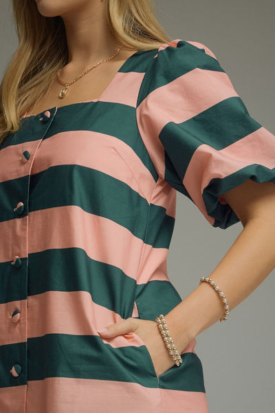 Elizabeth Striped Dress