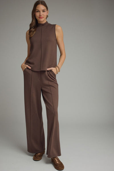 Brown Scuba Pants