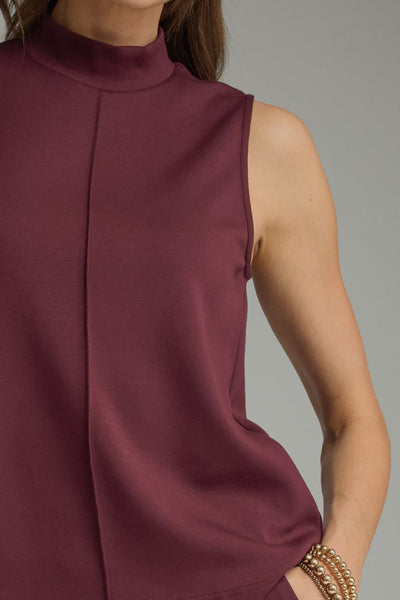 Burgundy Scuba Top