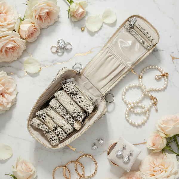 PurseN NEW Train Jewelry Case - Safari Sands