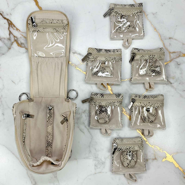 PurseN NEW Train Jewelry Case - Safari Sands