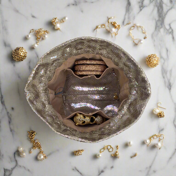 PurseN Ultra Jewelry Case - Glimmer Leopard