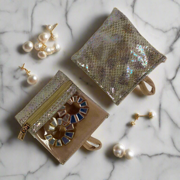 PurseN Ultra Jewelry Case - Glimmer Leopard