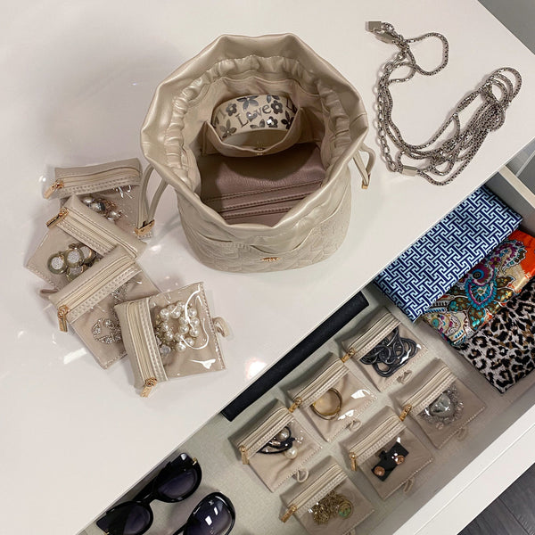PurseN Ultra Jewelry Case - Pearl